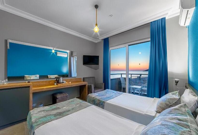 스탠다드 룸 측면 바다 전망, Royalisa Palmiye Beach Hotel Adult Only