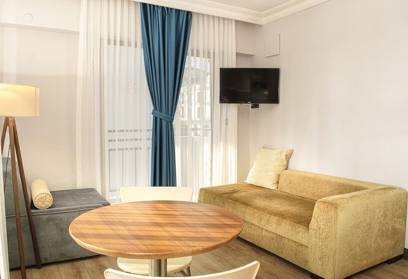 آپارتمان 1 خوابه, Mutlu Apart Otel