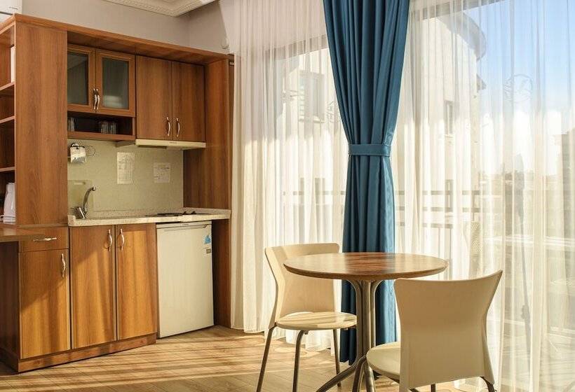 آپارتمان 1 خوابه, Mutlu Apart Otel