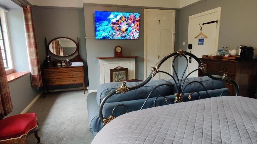 Стандартный Номер Кровать Кинг, Luxury Bed And Breakfast At Bossington Hall In Exmoor, Somerset