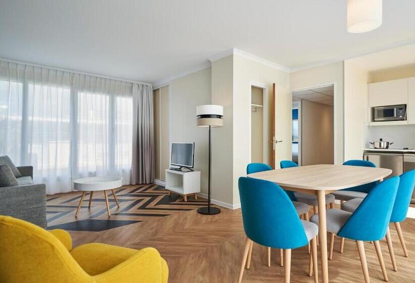 Апартаменты 2 Спальни, Aparthotel Adagio Porte De Versailles