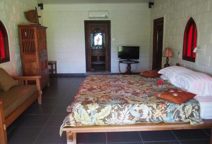 침실 2개 빌라 가든 전망, Gajah Mina Beach Resort