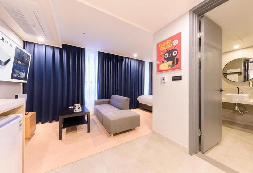 Номер Deluxe Кровать Куин, Ventimo Hotel & Residence Jeju