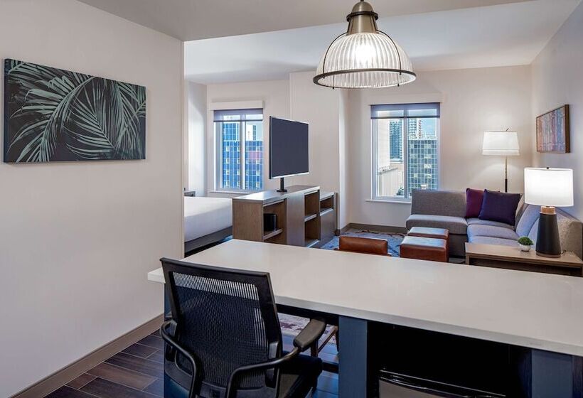 استودیوی استاندارد با تخت دوبل, Hyatt House Tampa Downtown
