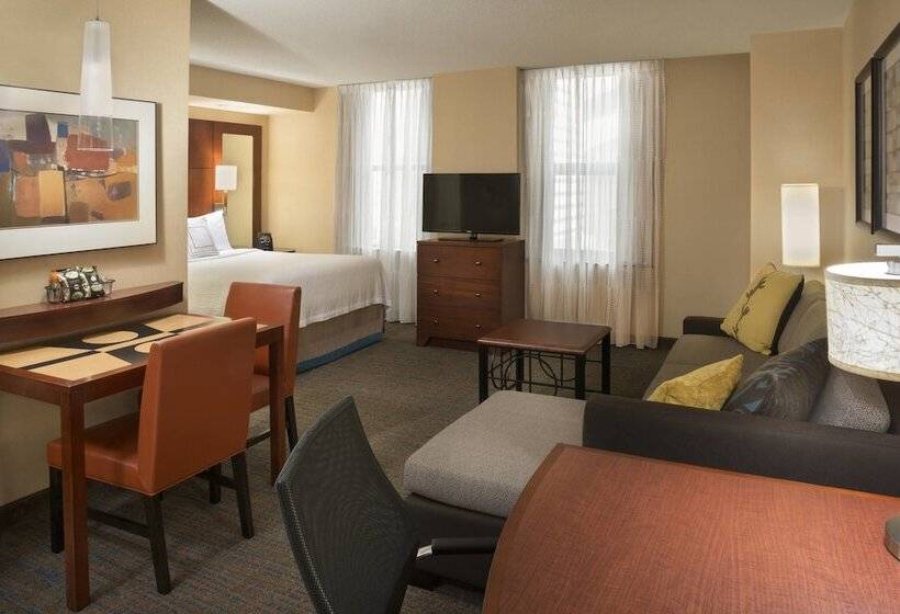 Студия Стандарт Двуспальная Кровать, Residence Inn By Marriott Toronto Downtown/entertainment District