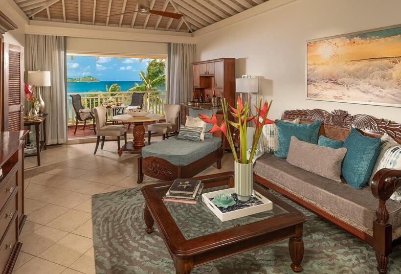 سوییت با چشم‌انداز دریا, Sandals Grande St. Lucian Spa And Beach All Inclusive Resort   Couples Only