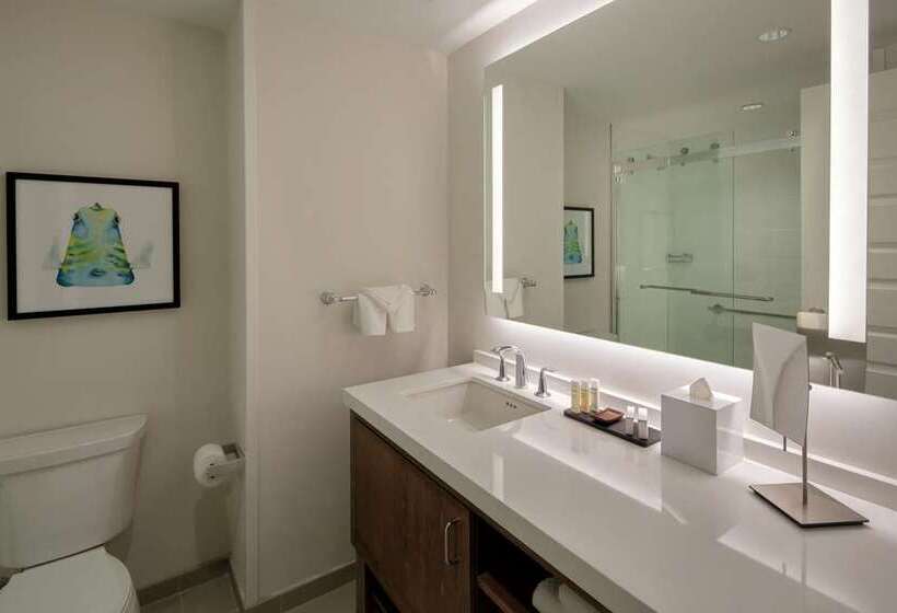 스위트 킹사이즈 침대, Home2 Suites By Hilton Pompano Beach Pier