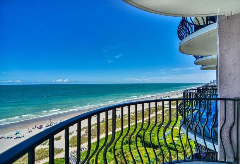 דירת שלושה חדרים, Ocean Front, Private Balconies