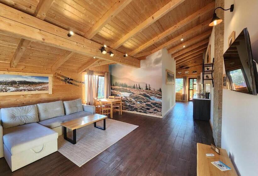 Апартаменты 1 Спальня с Балконом, Apartments Chalet Girska Hatyna