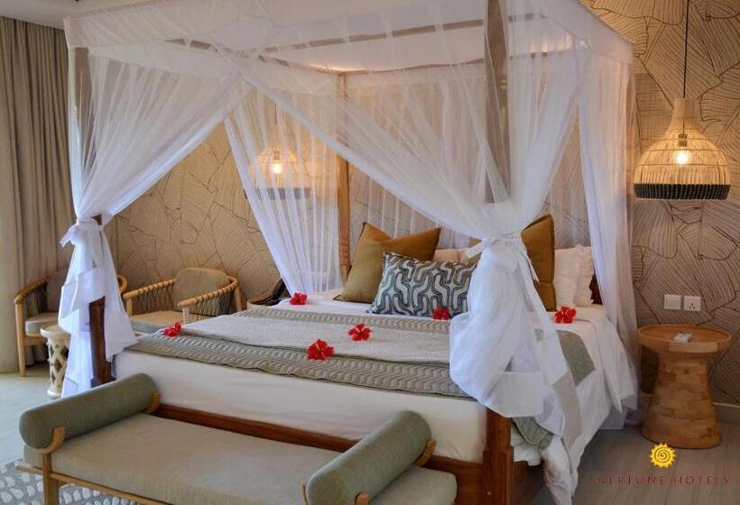 디럭스 룸 바다 전망, Neptune Pwani Beach Resort & Spa Zanzibar  All Inclusive