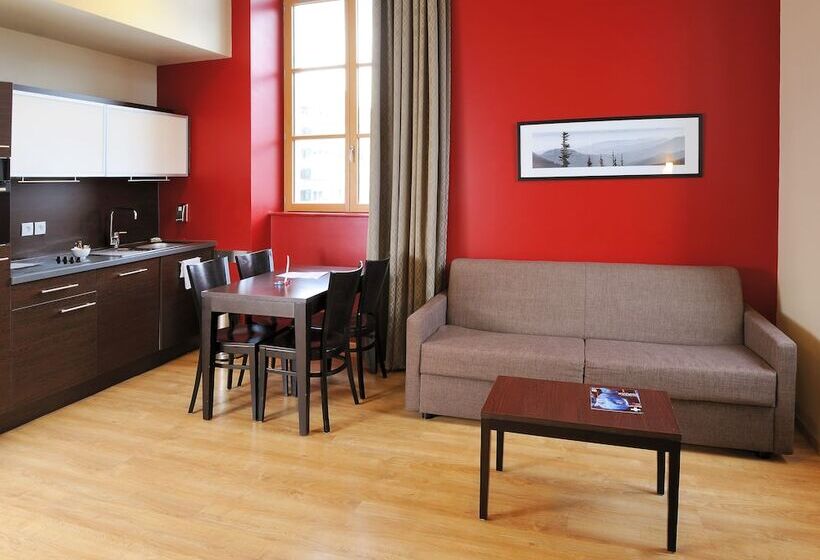 Апартаменты 1 Спальня, Residhome Grenoble Caserne De Bonne