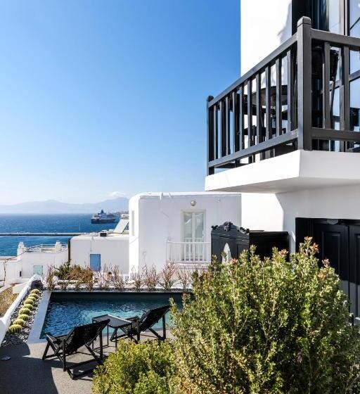 Номер Deluxe Вид на Море с Балконом, She Mykonos Boutique