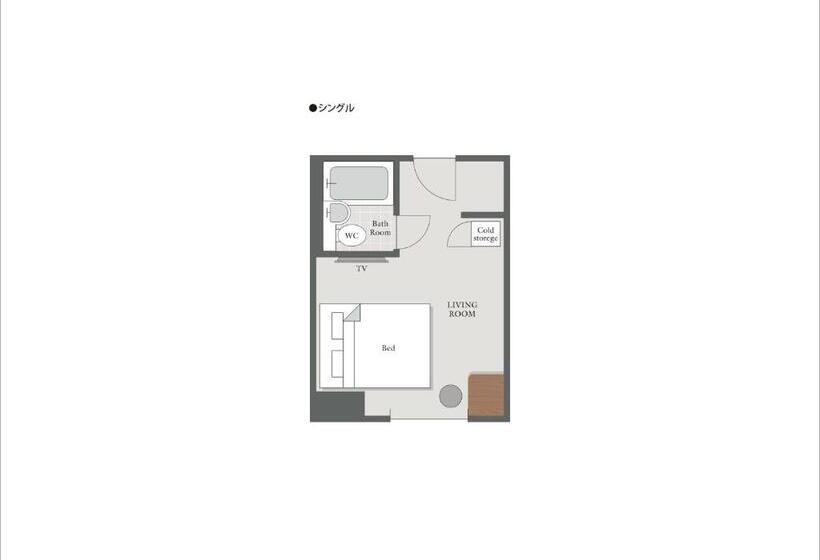 Номер Стандарт Индивидуальный, Classe Stay Chitose