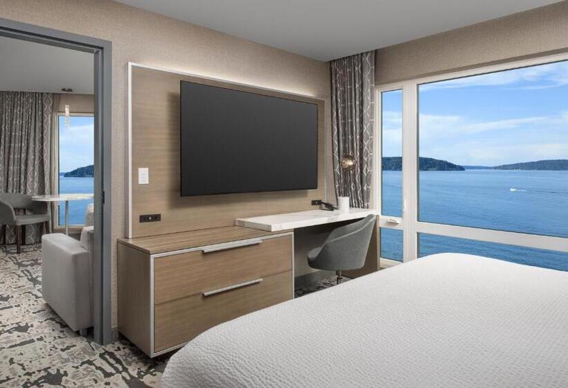 수피리어 스위트 바다 전망, Silver Cloud Hotel Tacoma At Point Ruston Waterfront