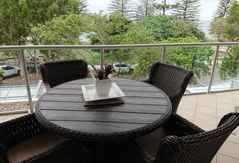침실 1개 바다 전망 아파트, Scarborough Beach Resort Brisbane