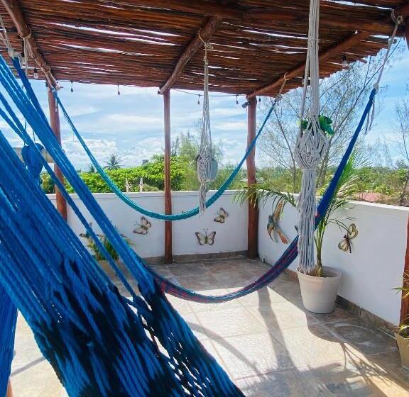 バルコニー付き１ベッドルームアパートメント, Casa Coronaa Holbox México