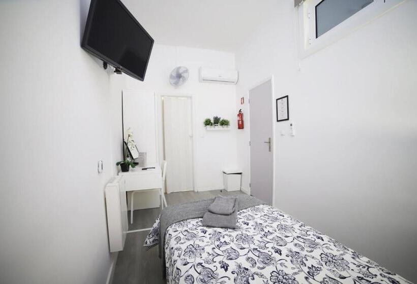 Quarto Individual Interior, Guest House Triunfo