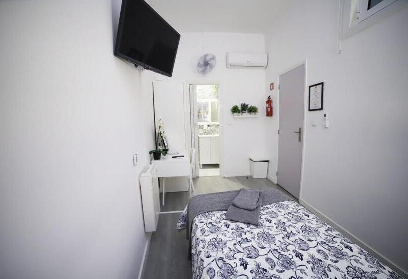 Quarto Individual Interior, Guest House Triunfo