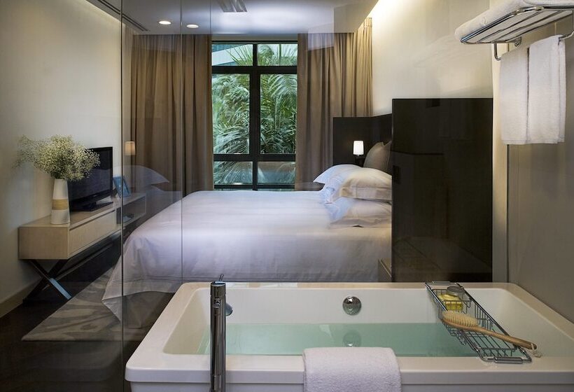 آپارتمان پریمیوم 1 خوابه, Fraser Suites Singapore