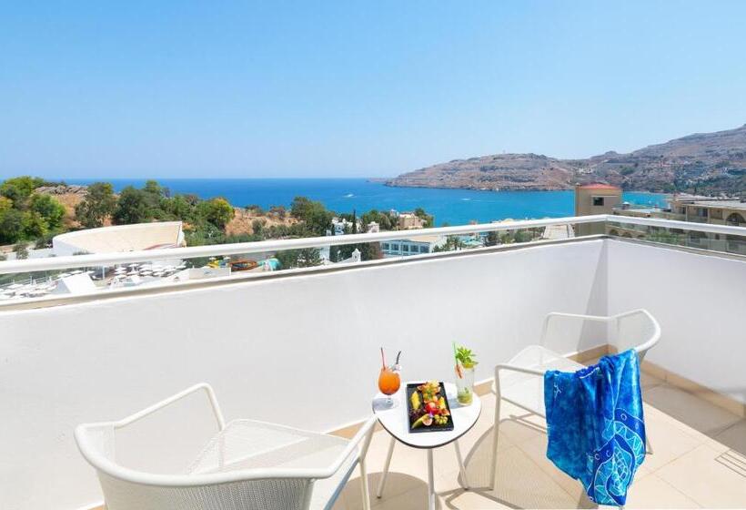 Junior Suite Deluxe Vista Mar, Lindos Village Resort & Spa Adults Only