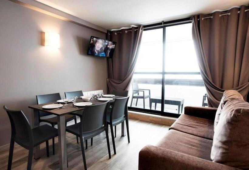Апартаменты 1 Спальня с Балконом, Sowell Residences Crêt Voland