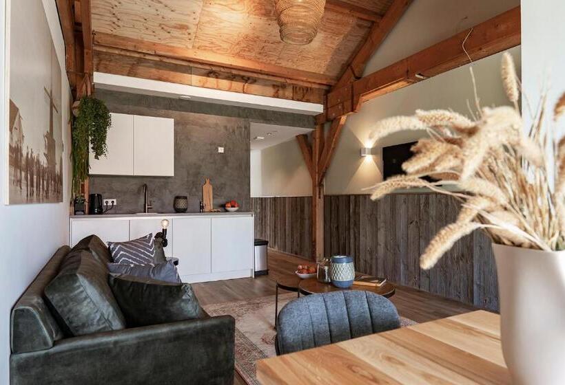 침실 1개 아파트, Dutchen Erfgoedpark De Hoop Appartementen