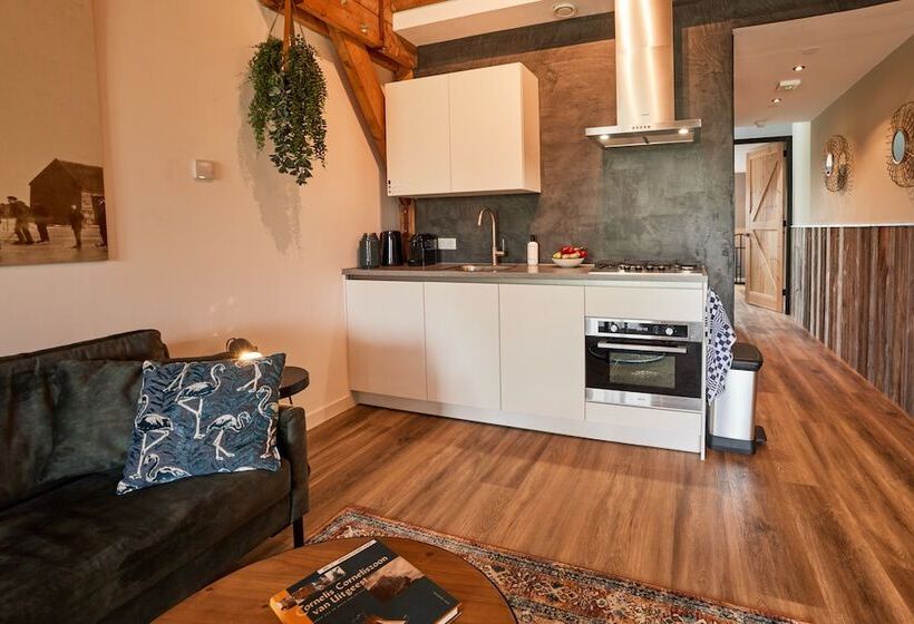 침실 1개 아파트, Dutchen Erfgoedpark De Hoop Appartementen