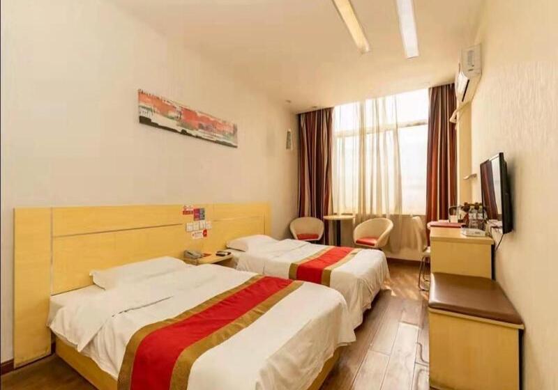 Номер Superior, Thank Inn Chain Hotel Shandong Rizhao Lanshan District Guanhai Road Yinzuo