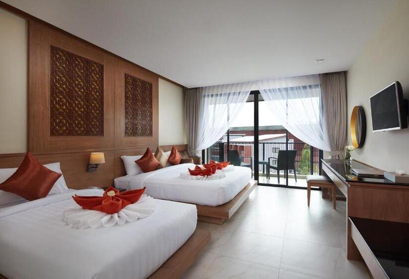 Трехместный Номер Стандарт Вид на Бассейн, Ananta Burin Resort   Sha Extra Plus