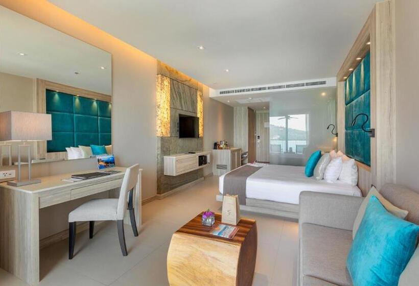 스탠다드 스튜디오 바다 전망, Cape Sienna Phuket Gourmet Hotel & Villas   Sha Extra Plus