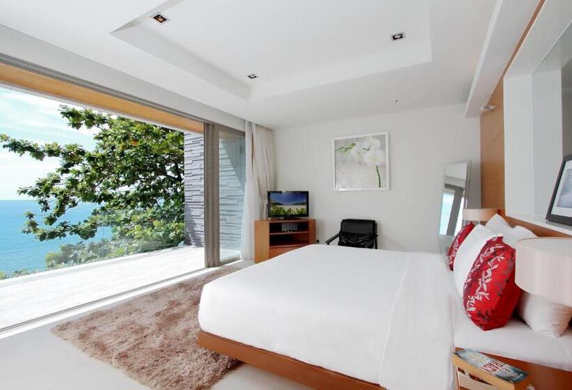 침실 1개 바다 전망 아파트, Cape Sienna Phuket Gourmet Hotel & Villas   Sha Extra Plus