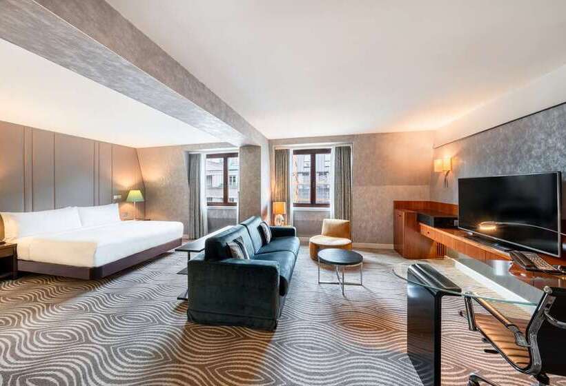 스탠다드 룸 킹사이즈 침대, Hilton Santa Fe Buffalo Thunder
