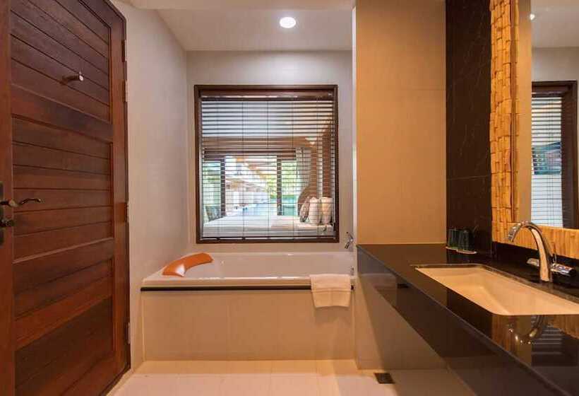 디럭스 룸, Tup Kaek Sunset Beach Resort Sha Plus