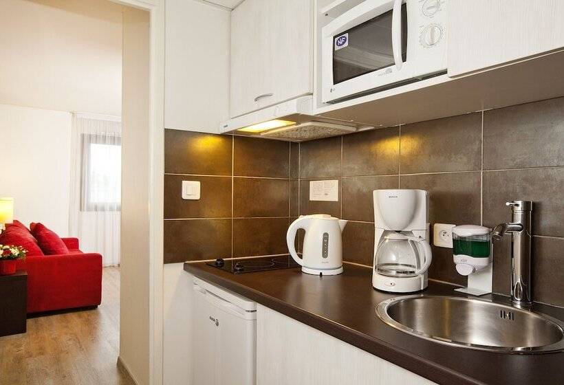Апартаменты 1 Спальня, Residhome Toulouse Tolosa