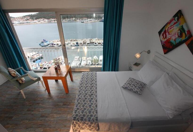 キングサイズベッドのスタンダードルーム, Larimar Hotel Cesme