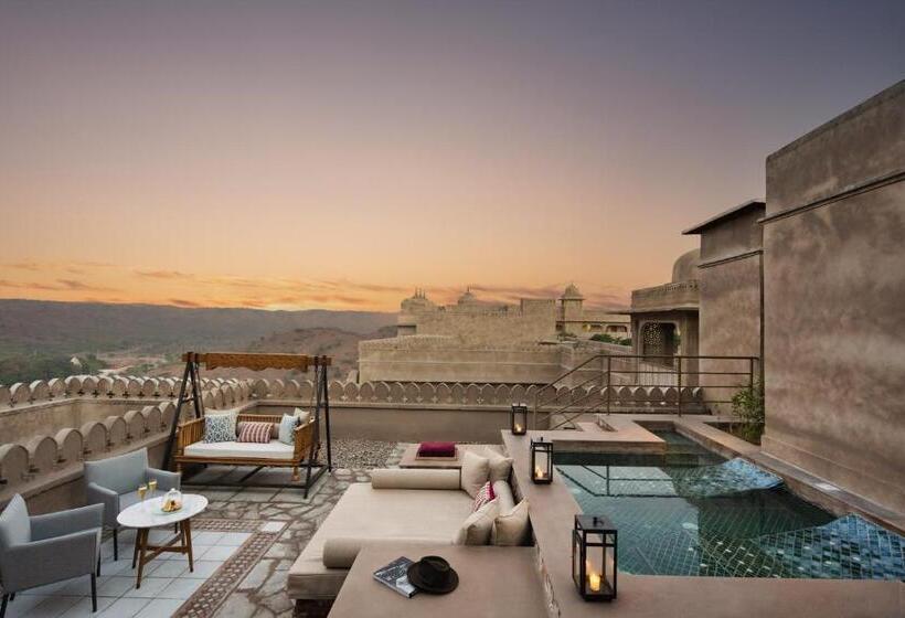 Люкс с гидромассажем, Six Senses Fort Barwara, Sawai Madhopur