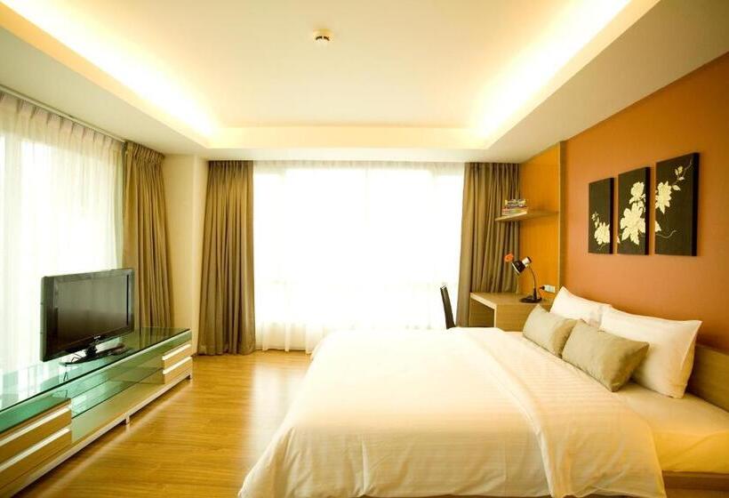 جناح غرفتين نوم, Olive Hotel & Residence Bangkok Sukhumvit 101