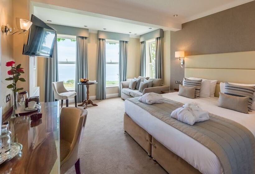 Номер Deluxe Вид на Море, The Carlyon Bay Hotel And Spa