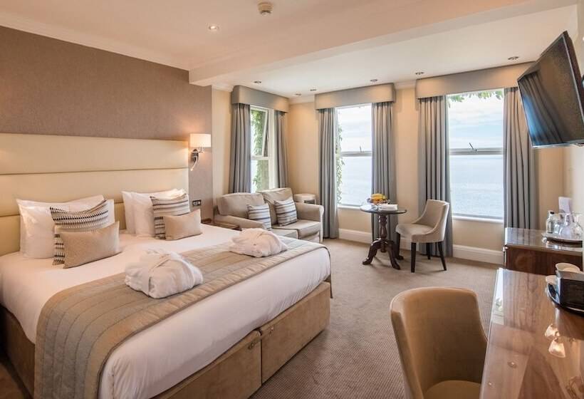 Номер Deluxe Вид на Море, The Carlyon Bay Hotel And Spa