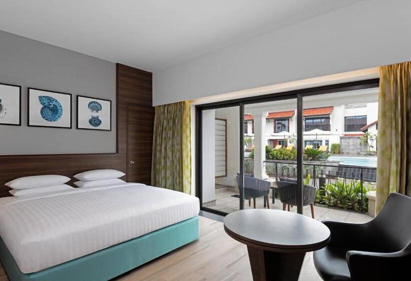 Family studio with pool view, Fairfield By Marriott Goa Benaulim