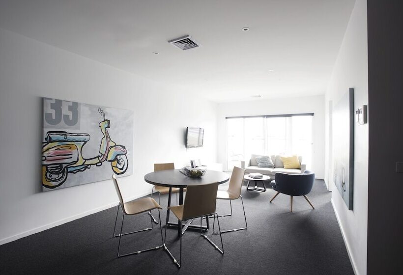 带1个卧室的豪华公寓, Tyrian Serviced Apartments Fitzroy