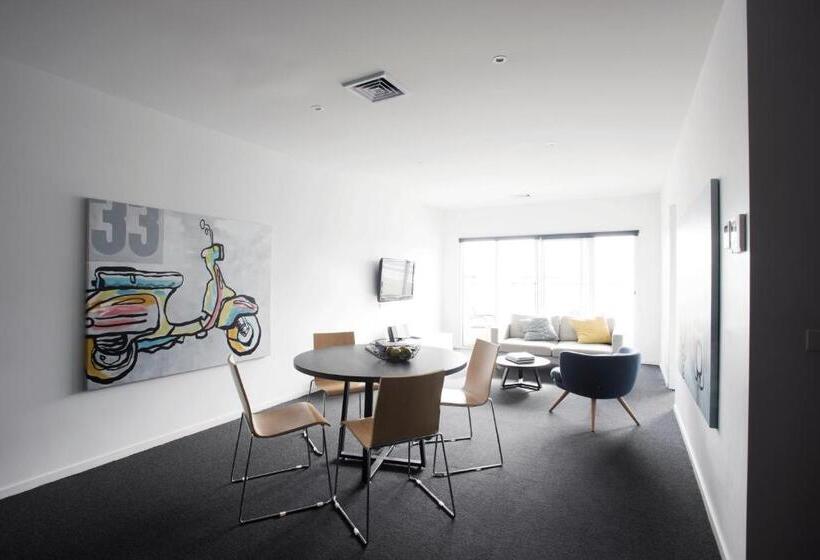 带1个卧室的豪华公寓, Tyrian Serviced Apartments Fitzroy