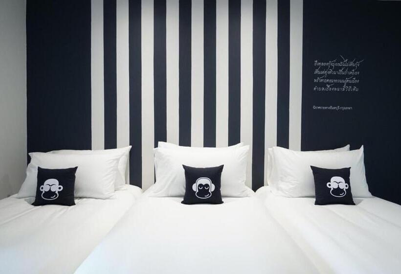 اتاق لوکس سه تخته, Blu Monkey Hub And Hotel Chanthaburi