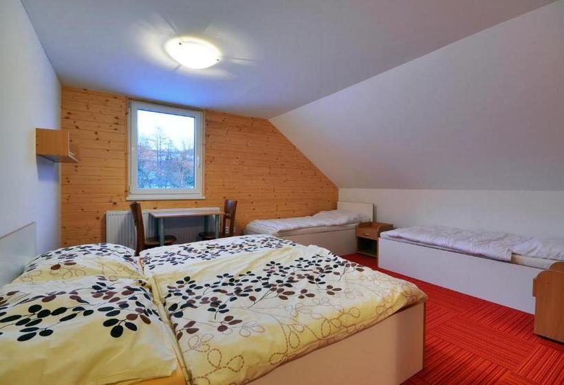 Четырехместный Номер Стандарт, Penzion A Apartmány Skipark Hraběšice