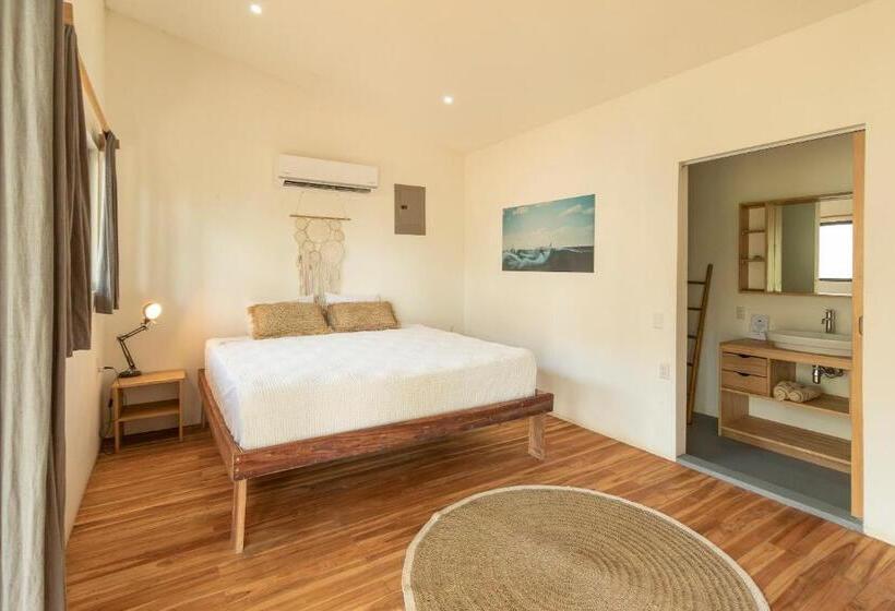디럭스 룸 킹사이즈 침대, La Sana Surf Hotel   New Management