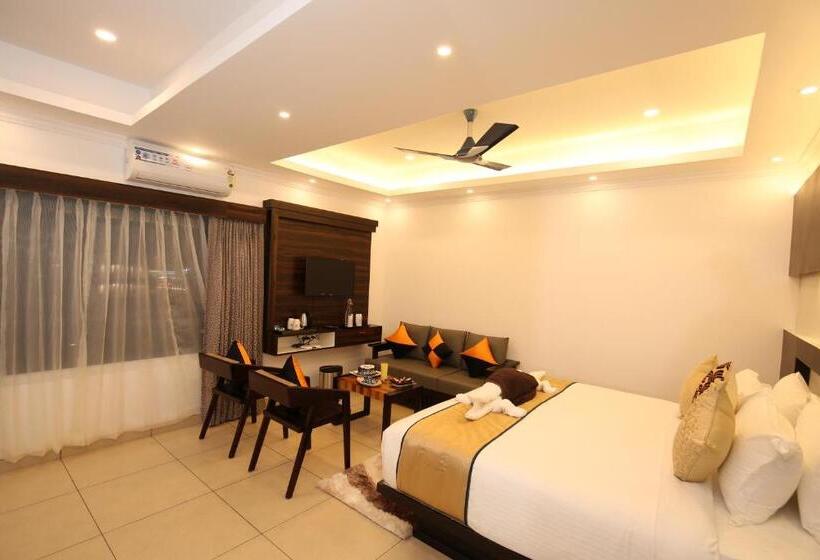 带阳台的豪华间, Amuse Vista Resorts And Spa