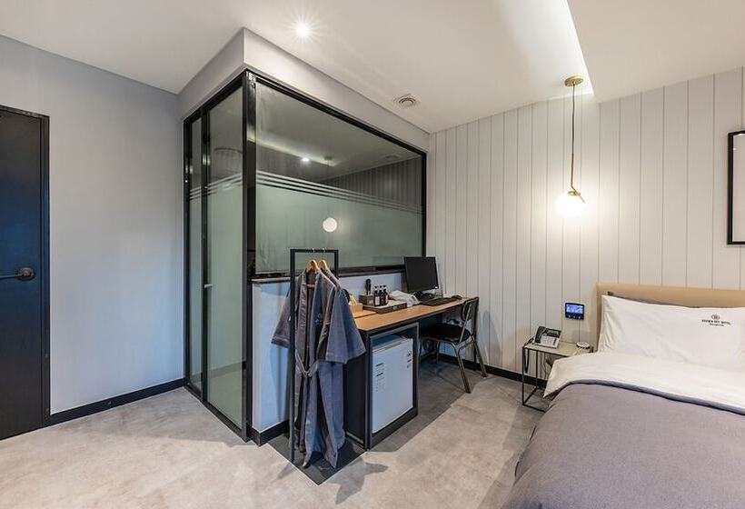 Номер Deluxe, Brown Dot Hotel Jeonggwan