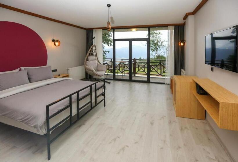 Номер Стандарт Вид на Горы, İspendam Tess Otel