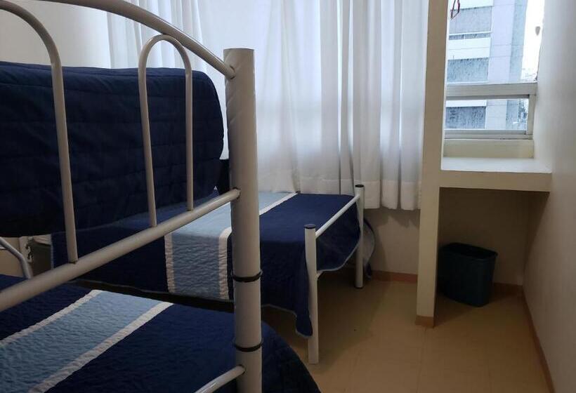 Quarto Quádruplo Estandar, Hostal Ciudad De Mexico