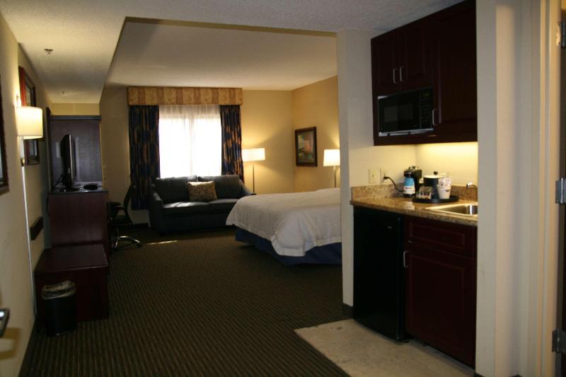 스탠다드 룸 킹사이즈 침대, Hampton Inn & Suites St. Augustine Vilano Beach